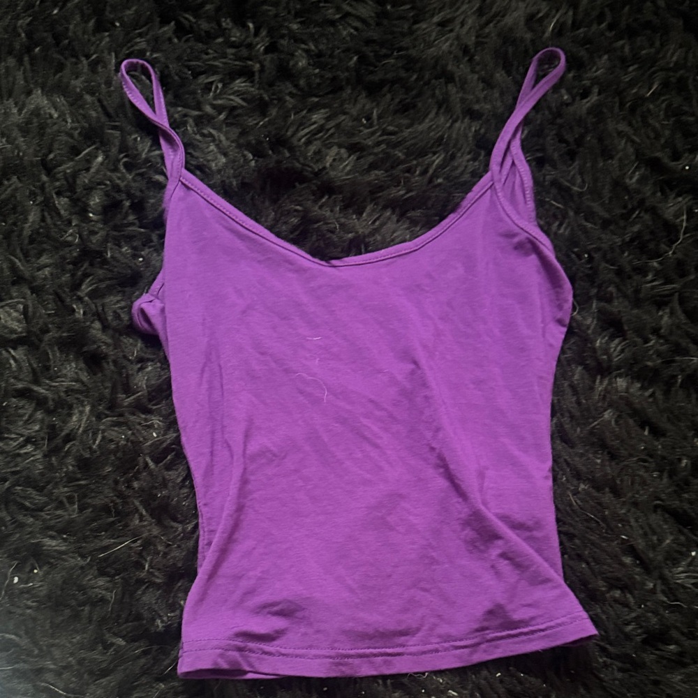 Elegant Purple Camisole Top